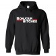 Bonjour Bitches Funny Unisex Kids and Adults Pullover Hooded Sweatshirt